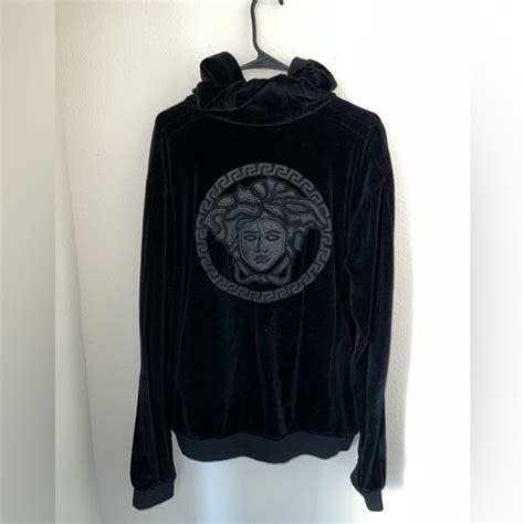 versace velour sweat suits buy online|farfetch versace sweaters.